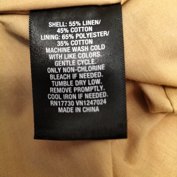 (032) Mossimo Tan Sleeveless Dress Size Medium - Picture 8 of 8